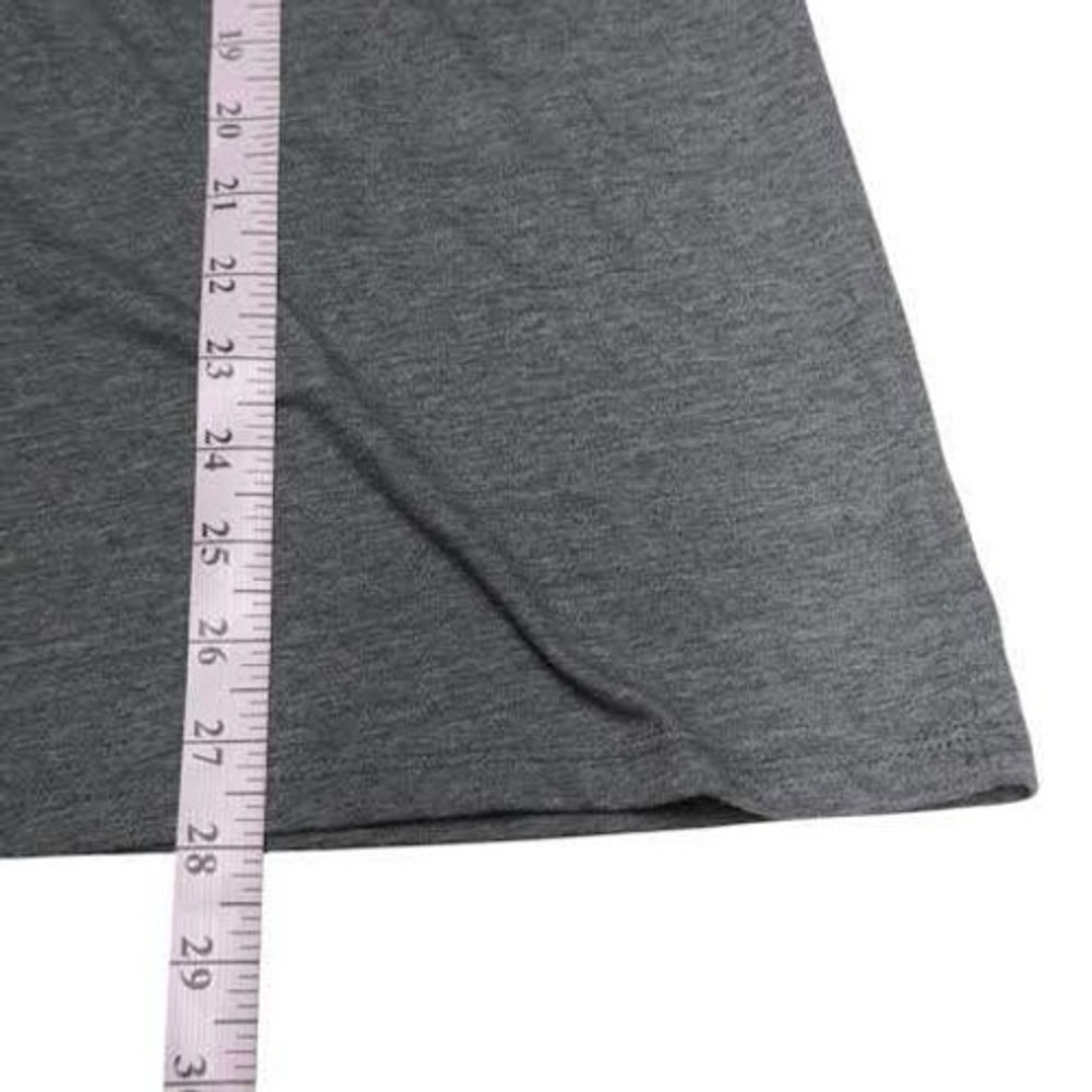 Torrid Clay Gray Green Classic Fit Lightweight Tee - Picture 5 of 5